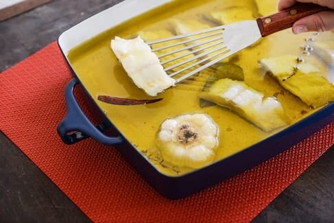 Olive Oil Poached Skrei