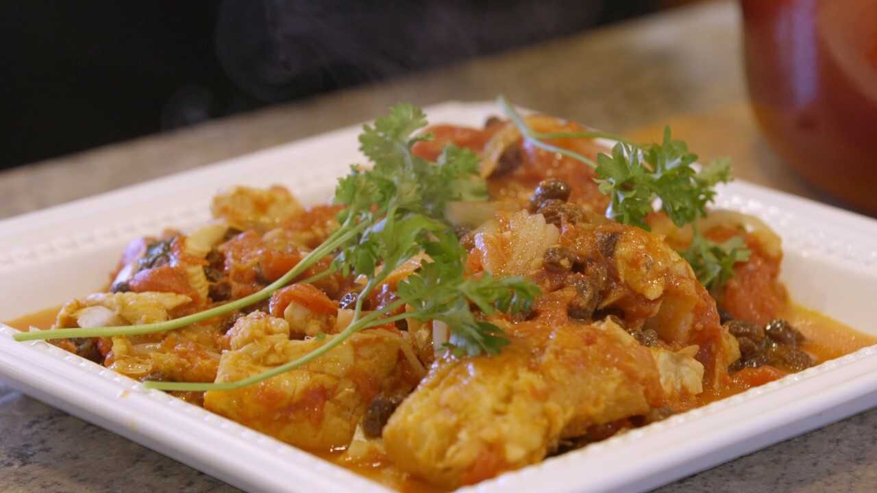 Norwegian Salt Cod con pomodoro